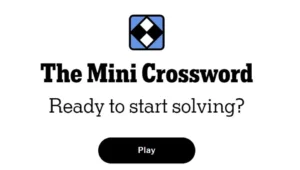 NYT Mini Crossword April 1, 2025 – Hints & Answers for Today's Puzzle
